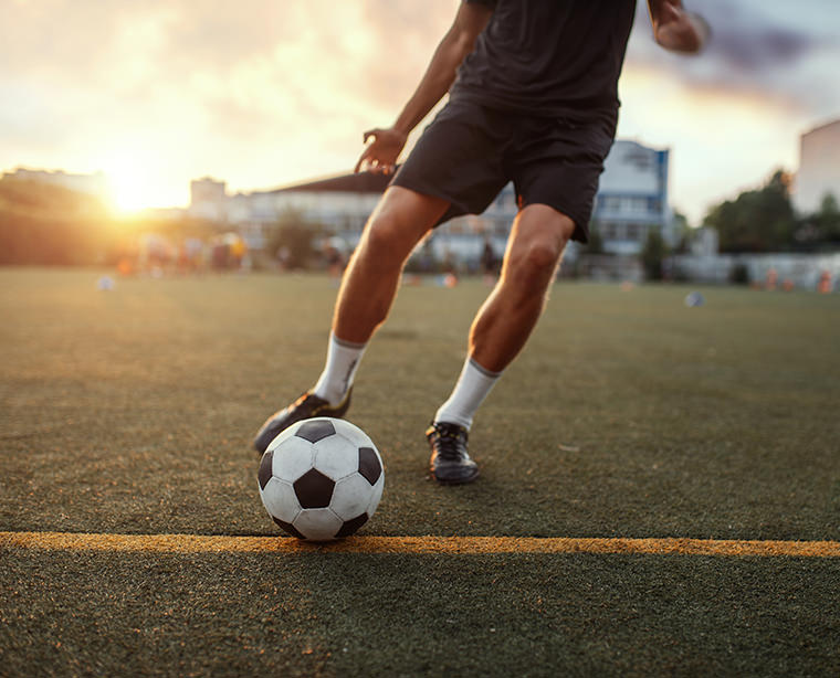 El fútbol y el eczema atópico